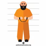 Prisoner vector graphics