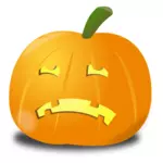 悲しいのかぼちゃベクトル画像