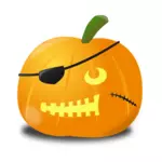 海賊のかぼちゃベクトル グラフィック