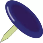 Ilustración vectorial simple pin