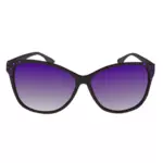 紫のサングラス ベクトル画像