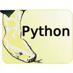 Python-Vektor-Bild