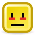 Crying smiley vector icon