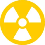 Radioaktiven transparent Symbol