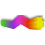 Estrellas del arco iris del vector imagen