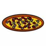 Standaard pizza pictogram