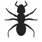 Ant のベクトル シルエット