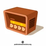 Retro radio device