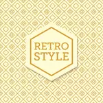 Retro style pattern