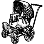 Retro baby buggy