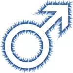 Скайлайн мужской символ
