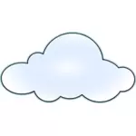 בתמונה וקטורית ענן וואן נטו