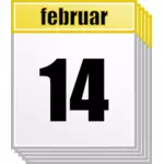 Calendar vector image