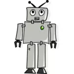 Immagine vettoriale di robot dei cartoni animati