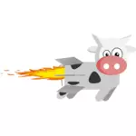 Rocket cow