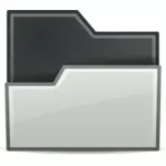 Document folder symbol