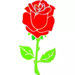 Rose drawing image