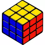 Rubik's cube vektor klip seni