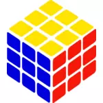 Rubiks kubus vector tekening