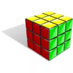 Rubik är löste kuben