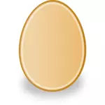 בתמונה וקטורית ביצה כתום