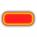 Neon red border plate