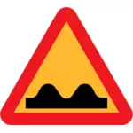Bump prędkości wektor znak