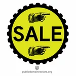 Sticker for sale promotion