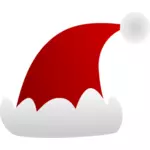 Santa Claus čepice Vektor Klipart