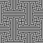 Labyrinthe chinois décoratif