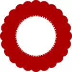 Красная печать символа