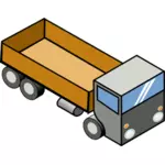 גרפיקה וקטורית משאית מטען