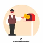 إرسال بريد الحلزون