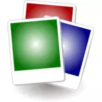 Vector clip art of photo gallery icon