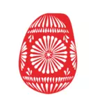 Ilustração em vetor de ovo de Páscoa