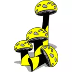 黄色蘑菇