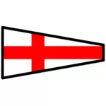 Flaga sygnałowa Czerwonego Krzyża