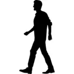 Пешеходные человек векторное изображение