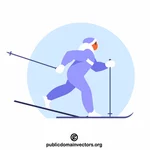 Cross-country skier