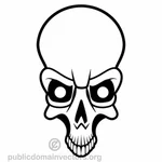 Skull clip art graphics