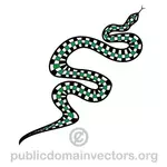 Vektor-Bild einer Schlange
