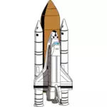 Illustrazione di vettore dello Space shuttle
