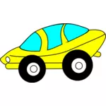 Мультфильм спортивный автомобиль векторное изображение