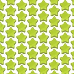 Green stars seamless pattern