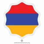 Armenische Flagge Symbol