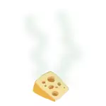 בתמונה וקטורית גבינה מסריחה