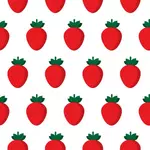 Strawberry mönster vektor