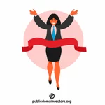 Successful businesswoman