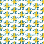 Swedish crest seamless pattern