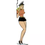 Pin-up blond